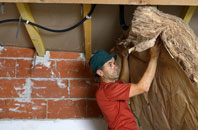 Little Henham tapered roof insulation